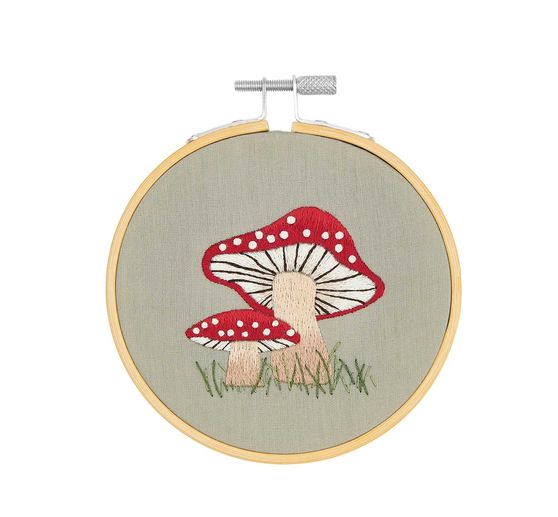 Kit de broderie Rico Design « Shroom »