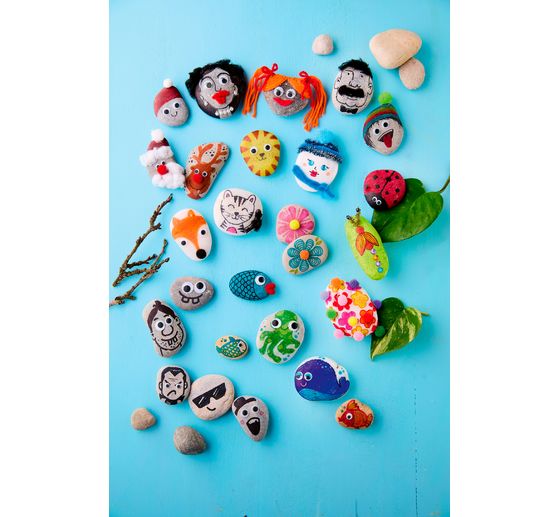 Creatief set "Steine bemalen Kids"