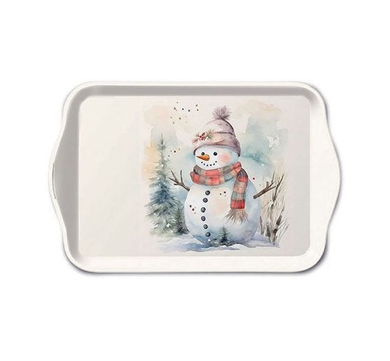 Papieren zakdoeken "Snowman"
