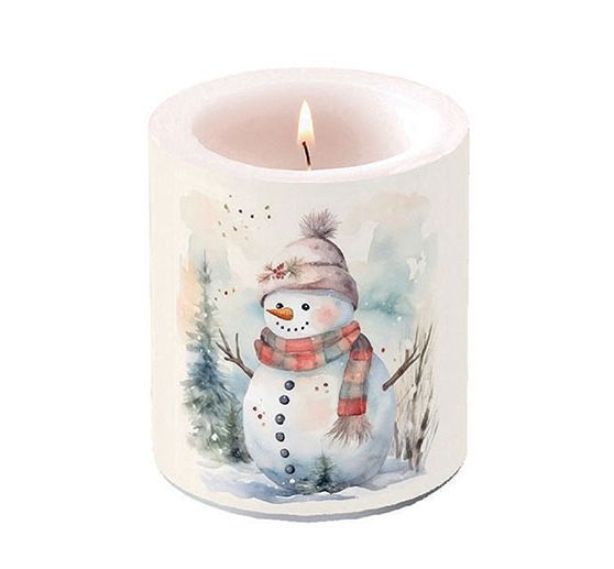 Papieren zakdoeken "Snowman"