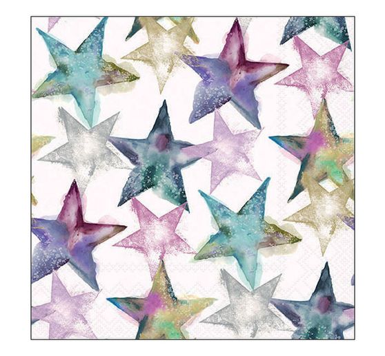 Napkin "Watercolor Stars"