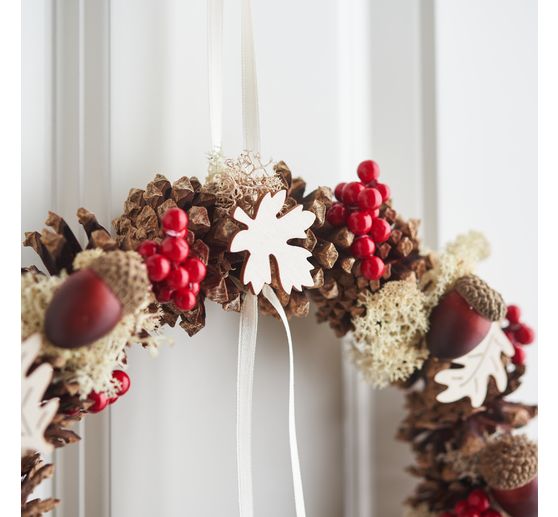 Fir cone wreath