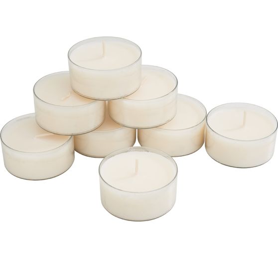 Maxi-bougies chauffe-plat 10 h « Pure Nature Lights », 8 pc.
