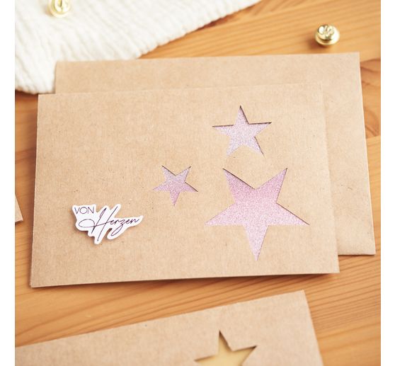 Metallic and glitter paper mix, A4, 32 sheets