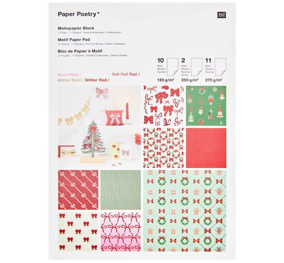Craft paper block "Put A Bow On It!"
