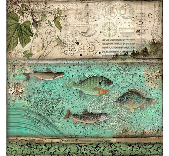Maxi Scrapbook blok "Forest"