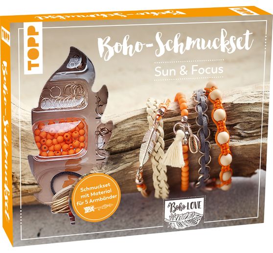 Boho Sieraden set "Sun & Focus"