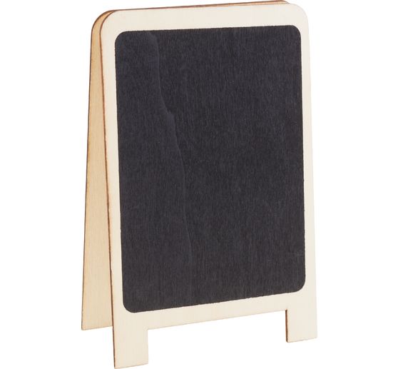 VBS Krijtbord bord met clip, 14 x 9 cm