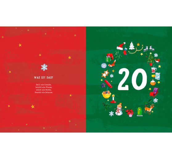 Livre « Mein Adventskalender-Buch : Winter-Weihnacht-Wichtelspaß »