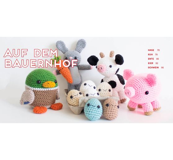 Livre « Meine kunterbunte Amigurumi-Welt - super einfach 25 niedliche Figuren häkeln »