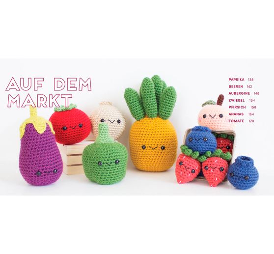 Livre « Meine kunterbunte Amigurumi-Welt - super einfach 25 niedliche Figuren häkeln »