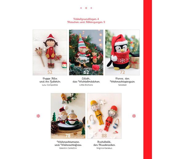 Livre « Sweet Christmas - Das Amigurumi-Häkelbuch »