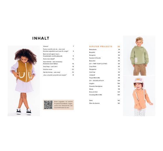 Boek "Little Hipster: Kinderkleidung nähen. Frech, wild, wunderbar!"