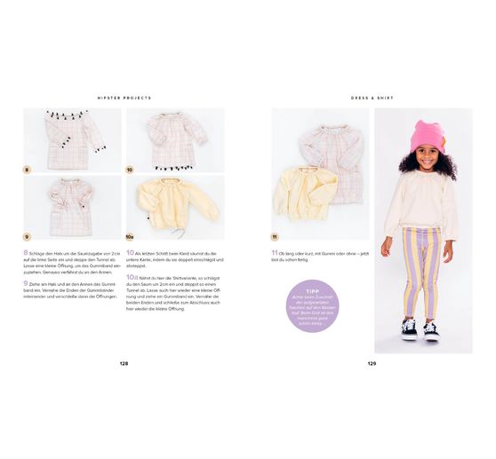 Boek "Little Hipster: Kinderkleidung nähen. Frech, wild, wunderbar!"