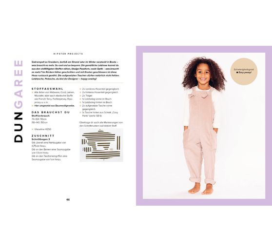 Boek "Little Hipster: Kinderkleidung nähen. Frech, wild, wunderbar!"