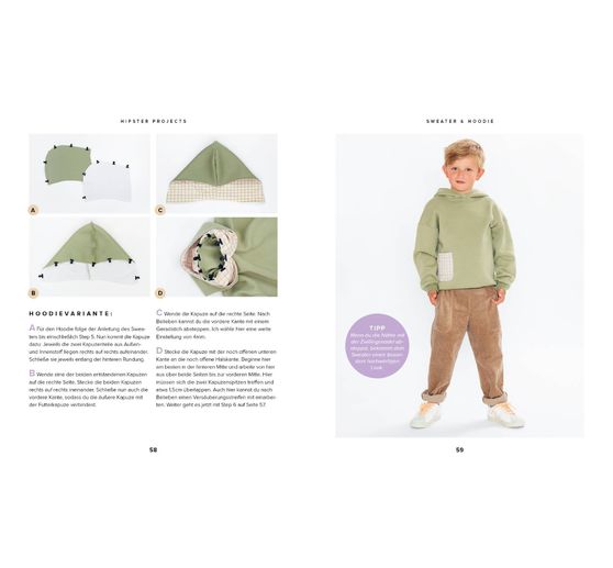 Boek "Little Hipster: Kinderkleidung nähen. Frech, wild, wunderbar!"