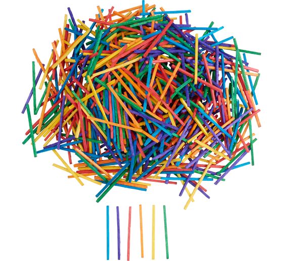 Bâtonnets en bois VBS « Multicolore », 500 pc.