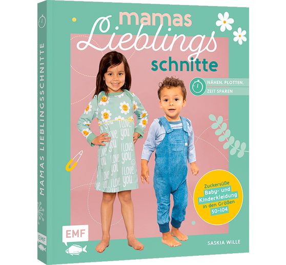 Boek "Mamas Lieblingsschnitte - Nähen - Plotten - Zeit sparen"