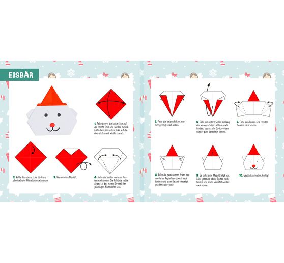Livre « 88 x Origami Kids - Weihnachten »