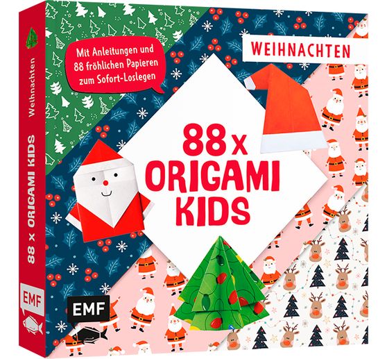Livre « 88 x Origami Kids - Weihnachten »