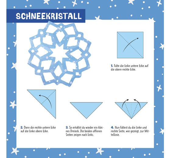 Livre « 88 x Origami Kids - Weihnachtssterne »