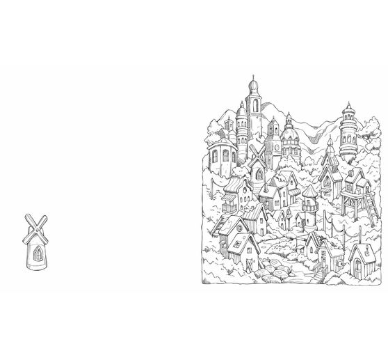 Boek "Meine Ausmalwelt: Wald und Natur"