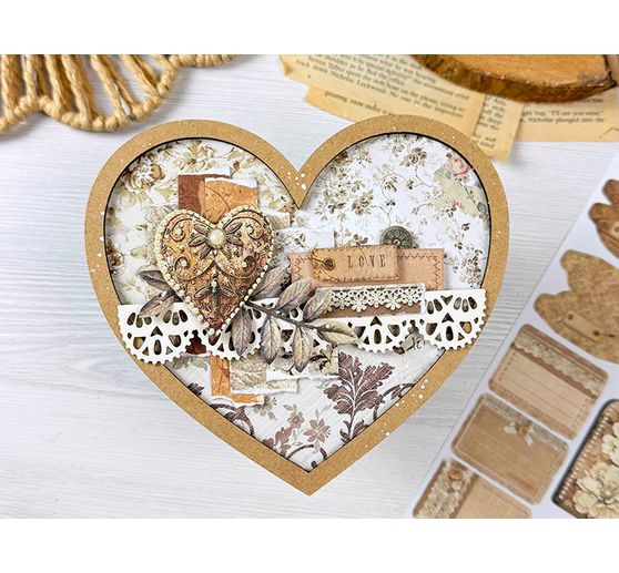 Scrapbooking Pad "Old Lace"