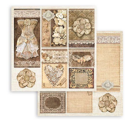Scrapbooking Pad "Old Lace"