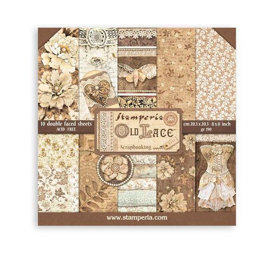 Scrapbooking Pad "Old Lace"