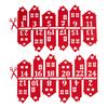 VBS Advent numbers "Felting houses"