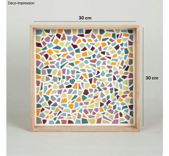 Fun Mozaïek Ceramica "Regenboogkleuren"