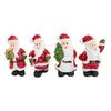 P&egrave;res No&euml;l miniatures VBS &laquo; Distribution des cadeaux &raquo;