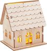 VBS Holzbausatz "Haus", inkl. LED