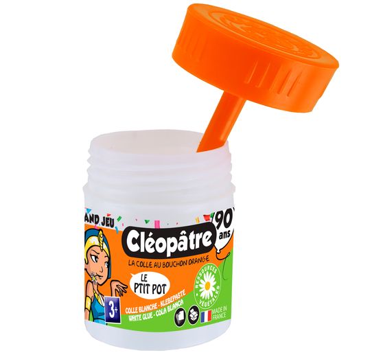 Cléopatre P'tit Pot lijm met geïntegreerde spatel, 35 g