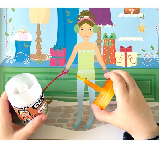 Cléopatre P'tit Pot lijm met geïntegreerde spatel, 35 g