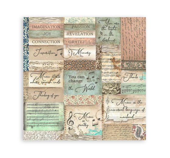 Scrapbooking Pad « Music »