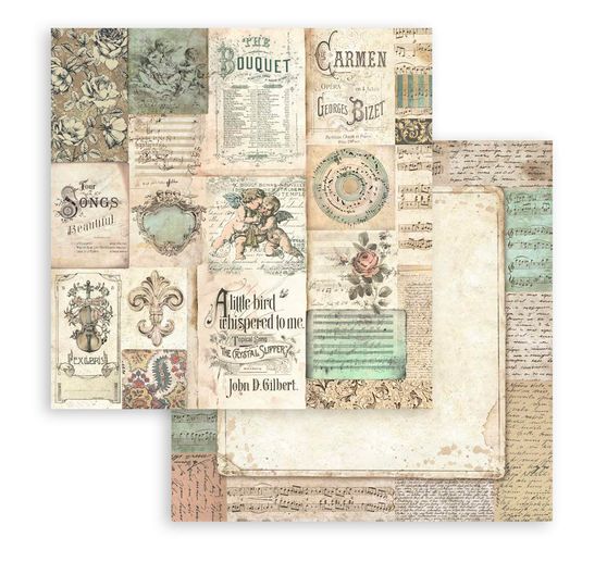 Scrapbooking Pad « Music »