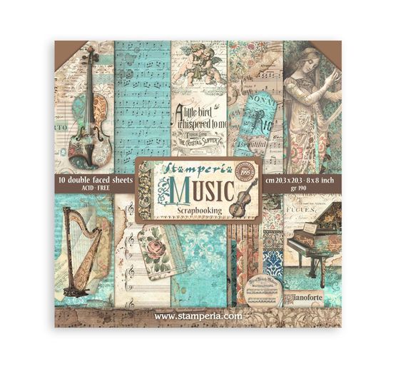 Scrapbooking Pad « Music »