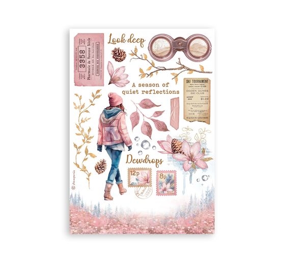 Washi Pad "Dewdrops"