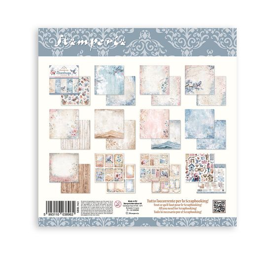 Scrapbook blok "Dewdrops"