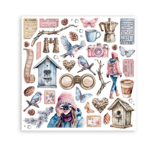 Scrapbook blok "Dewdrops"