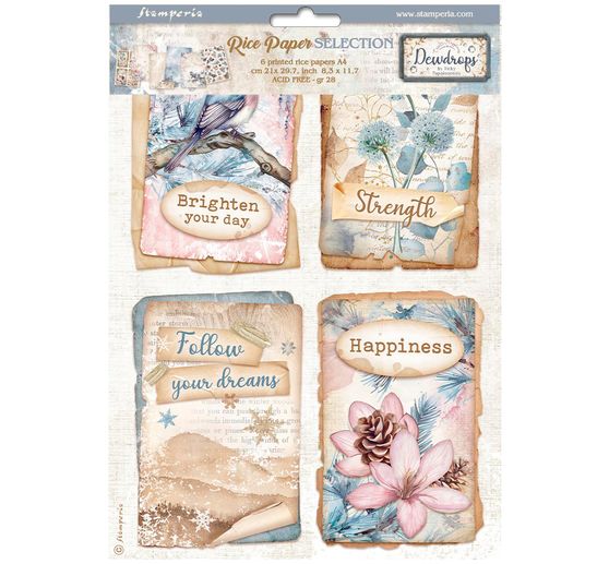 Motief strozijde assortiment "Dewdrops"