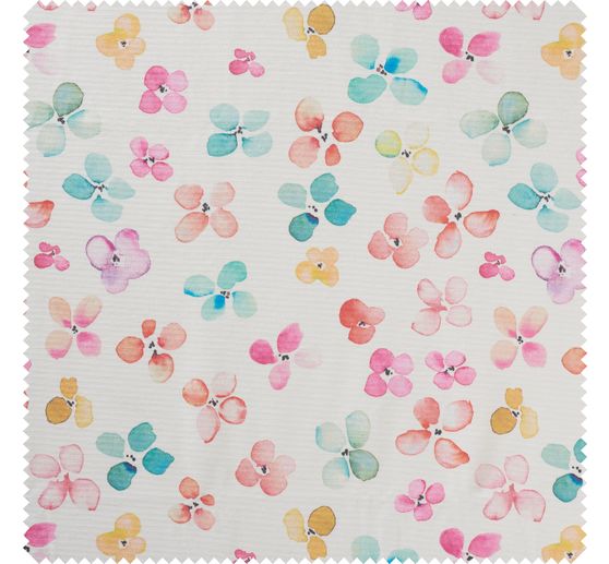 Katoenen stof "Fiesta", acryl gecoat