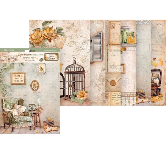 Motief strozijde assortiment "Golden Harmony"