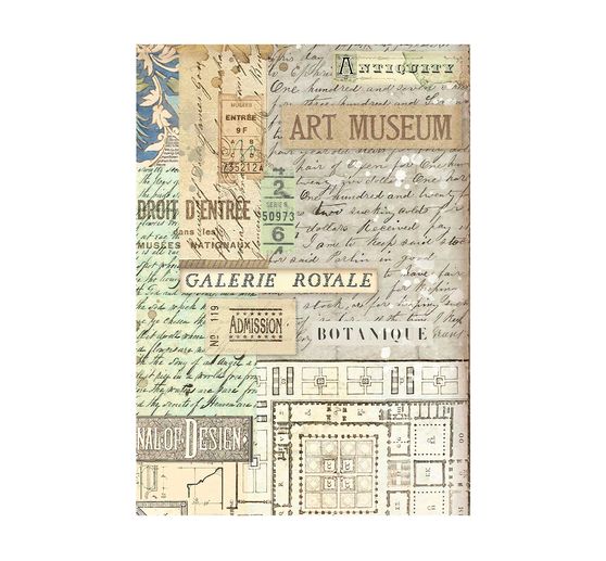 Motif straw silk backgrounds "Art of Travelling"