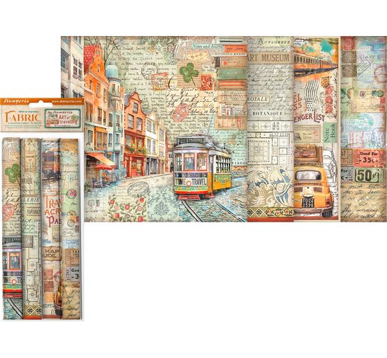 Fabric package "Art of Travelling"