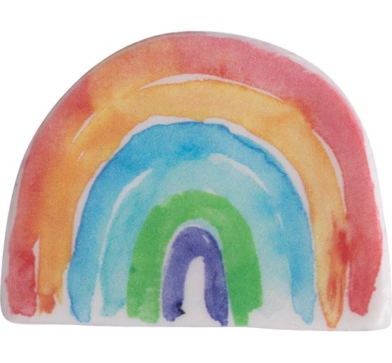 Wasmotief "Regenboog"
