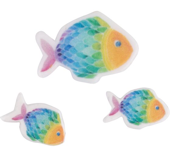 Wax motif "Rainbow fish"
