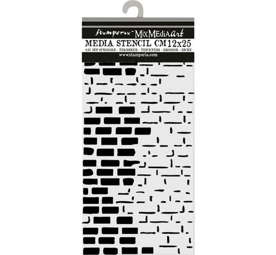 Schablone "Art of Travelling", Bricks