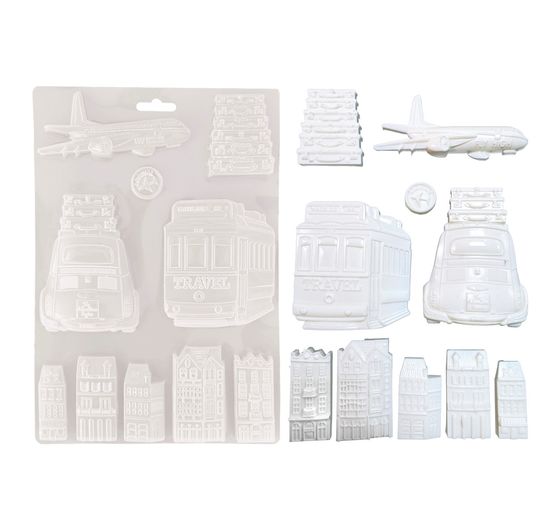Casting mould "Art of Travelling", Transports